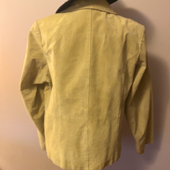 Green Leather jacket size XL - Picture 3 of 8